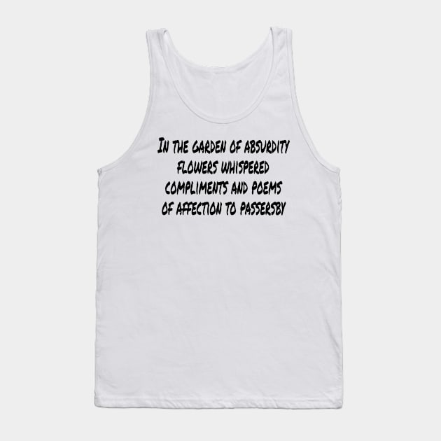 Weird Tales Tank Top by stefy